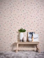 Обои AS Creation Maison Charme Винил на флизелине (0,53*10,05) Розовый/Зеленый/Синий, Цветы арт-39071-1 — фото 6, Обои для стен