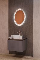 Зеркало Silver Mirrors Нормандия 57 с подсветкой с сенсорным выключателем и диммером арт-ФР-00000936 — фото 4, Зеркала в ванную комнату