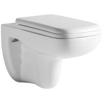 Товар: Унитаз Orange подвесной с сиденьем Микролифт арт-C03-100W - фото 1 Унитаз Orange подвесной с сиденьем Микролифт арт-C03-100W — фото 1, Подвесные унитазы