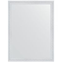 Зеркало Evoform Definite 82х62 в багетной раме - Алебастр 48 мм арт-BY 1006 — фото 1, Зеркала в ванную комнату