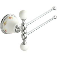 Полотенцедержатель Migliore Provance поворотный Хром арт-17669 — фото 1, Полотенцедержатели