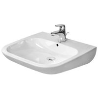 Раковина Duravit D Code 60 подвесная Белая арт-23126000002 — фото 1, Раковины подвесные