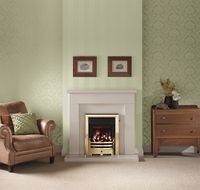 Обои Milassa Gem Флизелин (1*10,05) Зеленый, Полоса арт-Gem5 005 — фото 2, Обои для стен