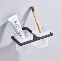 Стакан для зубных щеток Raglo двойной Черный матовый арт-R301.08.06 — фото 5, Стаканы для зубных щеток