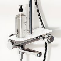 Душевая система Damixa Jupiter с термостатом Хром арт-977760000 — фото 3, Душевые стойки