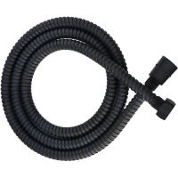 Душевой шланг Olive's F0110B Черный матовый арт-F0110B1,5 — фото 1, Душевые шланги