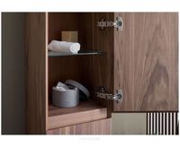 Товар: Шкаф пенал Aquanet Нью-Йорк 35 R подвесной Орех арт-203956 - фото 4 Шкаф пенал Aquanet Нью-Йорк 35 R подвесной Орех арт-203956 — фото 4, Пеналы для ванной комнаты