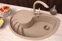 Кухонная мойка Florentina Наутилус-820 Антрацит арт-20.350.E0820.302 — фото 2, Кухонные мойки