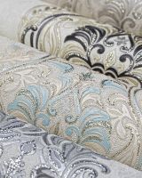 Обои Solo Casablanca Винил на флизелине (1,06*10) Серый/Синий, Дамаск арт-SL8870-23 — фото 4, Обои для стен