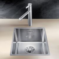 Кухонная мойка Blanco Claron 340-IF Нержавеющая сталь с зеркальной полировкой арт-521570 — фото 2, Кухонные мойки