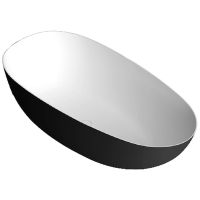 Акриловая ванна Abber 170х80 без гидромассажа арт-AB9211MB — фото 1, Акриловые ванны