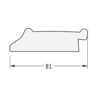 Зеркало Evoform Exclusive Floor 199х80 с фацетом в багетной раме - Черный ардеко 81 мм арт-BY 6108 — фото 6, Зеркала в ванную комнату