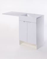 Раковина Orange 120 R с местом под стиральную машину Белая арт-ST-120RAR — фото 4, Раковины встраиваемые сверху