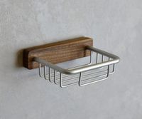 Мыльница Bronze de Luxe Forest Орех Хром матовый арт-10703C — фото 3, Мыльницы