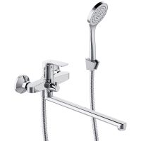 Смеситель для ванны Damixa Eclipse 2.0 универсальный Хром арт-489500000 — фото 1, Смеситель для ванны