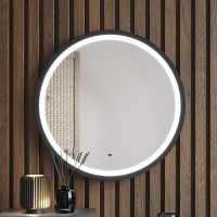 Зеркало Bond Circle 60x60 с подсветкой с бесконтактным выключателем арт-M60ZE-6060 — фото 1, Зеркала в ванную комнату