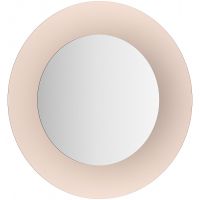 Зеркало Evoform Double d80 на стеклянном основании - цвет Бронза арт-BY 0305 — фото 1, Зеркала в ванную комнату