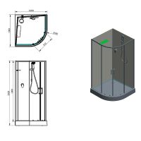 Товар: Акриловый поддон для кабины Aquanet Passion EVO Белый арт-267918 - фото 4 Акриловый поддон для кабины Aquanet Passion EVO Белый арт-267918 — фото 4, Акриловые душевые поддоны