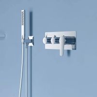 Товар: Душевая система Teska Euro X Хром арт-EX3760 - фото 2 Душевая система Teska Euro X Хром арт-EX3760 — фото 2, Встраиваемые душевые комплекты