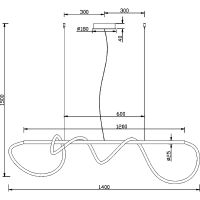 Товар: Подвесной светильник Maytoni Modern Tau Золото арт-MOD166PL-L30G3K - фото 5 Подвесной светильник Maytoni Modern Tau Золото арт-MOD166PL-L30G3K — фото 5, Подвесные светильники