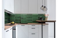 Керамическая плитка Monopole Ceramica Martinica Green настенная 7,5x30 см арт-67288 — фото 4, Керамическая плитка