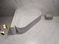 Акриловая ванна Abber 150х150 без гидромассажа арт-AB9446MW — фото 2, Акриловые ванны