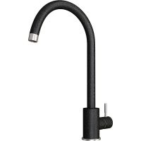 Смеситель для кухни Polygran Альтаир Черный арт-848986 — фото 1, Смесители для кухни