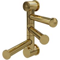 Полотенцедержатель WasserKRAFT поворотный Золото глянцевое арт-K-1053PG — фото 1, Полотенцедержатели