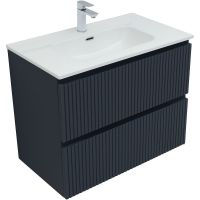 Тумба под раковину Aquanet Джейн 80 подвесная Маренго арт-335429 — фото 2, Тумбы под раковину