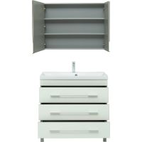 Комплект мебели для ванной Aquanet Верона 90 Белый арт-287660 — фото 5, Комплекты мебели для ванной