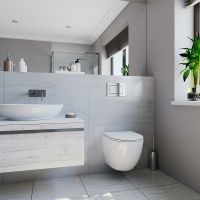 Унитаз Point Афина подвесной с сиденьем Микролифт арт-PN41041 — фото 6, Подвесные унитазы