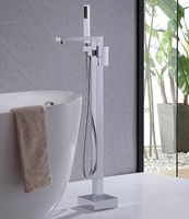 Смеситель для ванны Abber Daheim Хром арт-AF8215 — фото 2, Смесители напольные