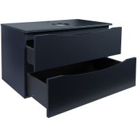 Товар: Тумба под раковину Bond Cube 80 подвесная Серая матовая арт-T07807 - фото 2 Тумба под раковину Bond Cube 80 подвесная Серая матовая арт-T07807 — фото 2, Тумбы под раковину