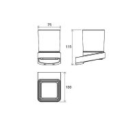Товар: Стакан для зубных щеток Ravak 10° Хром арт-X07P321 - фото 3 Стакан для зубных щеток Ravak 10° Хром арт-X07P321 — фото 3, Стаканы для зубных щеток