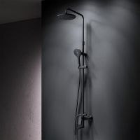 Товар: Душевая система AM.PM Sunny Черная матовая арт-F0785C922 - фото 8 Душевая система AM.PM Sunny Черная матовая арт-F0785C922 — фото 8, Душевые стойки