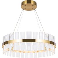 Подвесной светильник Maytoni Modern Mirage Прозрачный Латунь арт-MOD173PL-L45BS3K — фото 1, Подвесные светильники