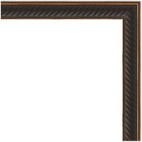 Зеркало Evoform Definite 138х48 в багетной раме - Витой махагон 28 мм арт-BY 0710 — фото 2, Зеркала в ванную комнату