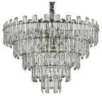 Люстра Divinare Rosie Прозрачная Хром арт-3511/02 LM-16 — фото 2, Люстры