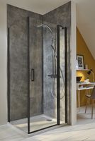 Товар: Душевая стенка Jacob Delafon Contra 90 профиль Черный матовый стекло прозрачное арт-E22FT90-BL - фото 2 Душевая стенка Jacob Delafon Contra 90 профиль Черный матовый стекло прозрачное арт-E22FT90-BL — фото 2, Боковые стенки