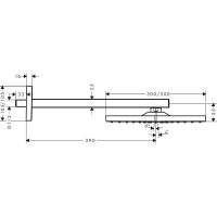 Верхний душ Hansgrohe Raindance E Белый матовый арт-26238700 — фото 13, Верхние души