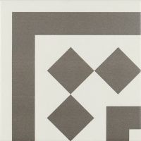 Керамический декор Ceramica Ribesalbes Antigua Gris 001 20х20 см арт-PT02113 — фото 1, Керамическая плитка