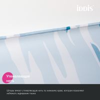 Штора для ванны Iddis Base 240х200 Голубая арт-BX02P18i11 — фото 6, Шторы для ванной