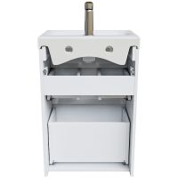 Тумба с раковиной Iddis Zodiac 50 Белая арт-ZOD5CBFi95K — фото 3, Тумбы с раковиной