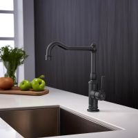 Смеситель для кухни Aquatek Классик Черный матовый арт-AQ1580MB — фото 4, Смесители для кухни