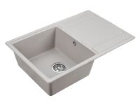 Кухонная мойка Paulmark Flugen 50-780 Серая арт-PM217850-GR — фото 2, Кухонные мойки