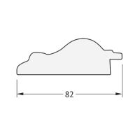 Зеркало Evoform Octagon 65х65 в багетной раме - Старый гипс 82 мм арт-BY 3770 — фото 5, Зеркала в ванную комнату