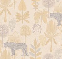 Обои детские Milassa Bon Voyage Флизелин (1*10,05) Бежевый, Животные арт-D1 002 — фото 1, Обои для стен