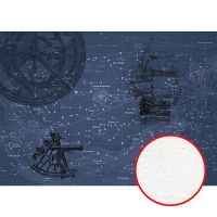 Фреска Ortograf Карты мира 30474 Фактура бархат FX Флизелин (3,8*2,7) Синий, Карты арт-30474 (бархат FX) — фото 1, Фрески