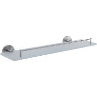 Товар: Стеклянная полка Haiba Нержавеющая сталь арт-HB8307 - фото 1 Стеклянная полка Haiba Нержавеющая сталь арт-HB8307 — фото 1, Полки для ванной и душа