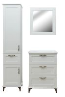 Тумба с раковиной Эстет Bali Classic 75 Белая арт-ФР-00002232 — фото 2, Тумбы с раковиной